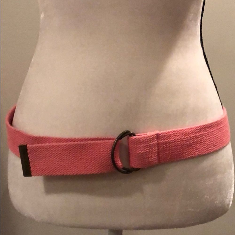 JCrew pink cotton belt size 4 - Picture 2 of 3